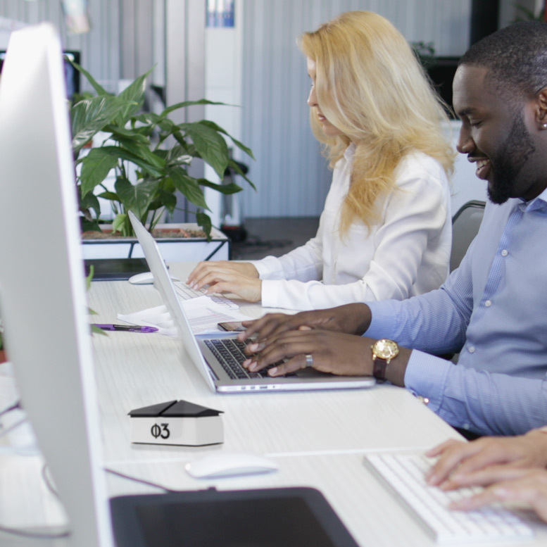 Blushield Phi Φ3 Hex Cube EMF Protection (Ex-Demo)