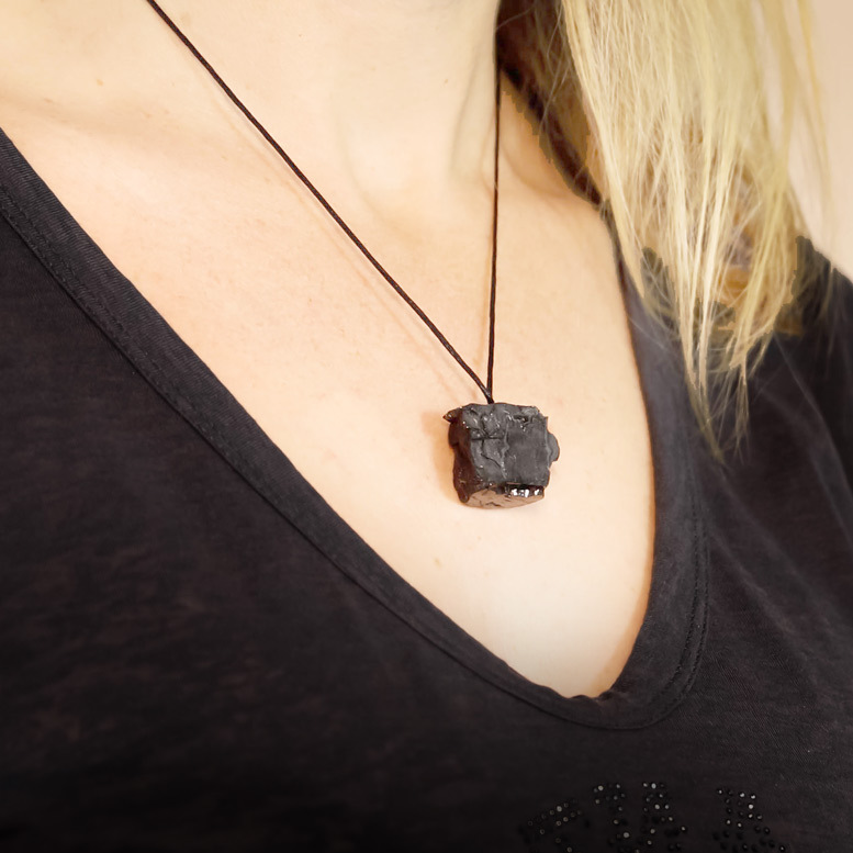Shungite emf cheap protection necklace