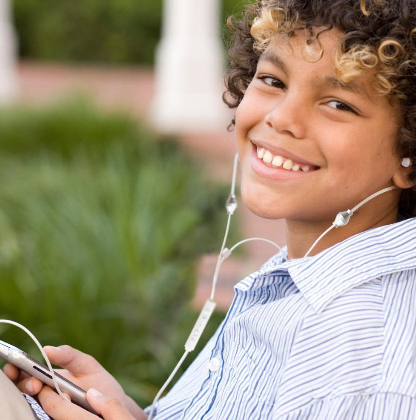 White Airtube Headsets