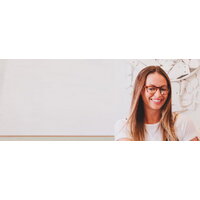 Blue Light Protection Glasses - Brook / Striped Amber