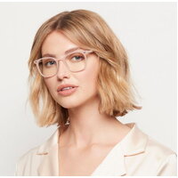 Blue Light Protection Glasses - Lily / Blush Pink