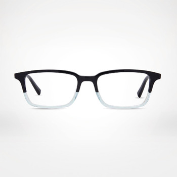 Blue Light Protection Glasses - Spencer / Black Crystal Fade