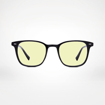 Blue Light Protection Sleep Glasses - Clark / Gloss Black 