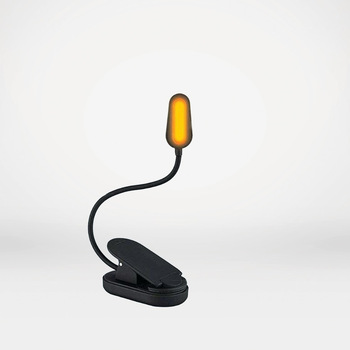 Amber Book Light with Travel Case