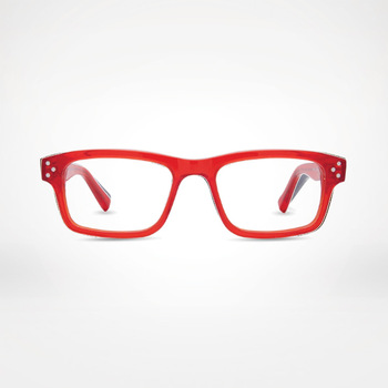 Kids' Blue Light Protection Glasses - Bailey / Crystal Red