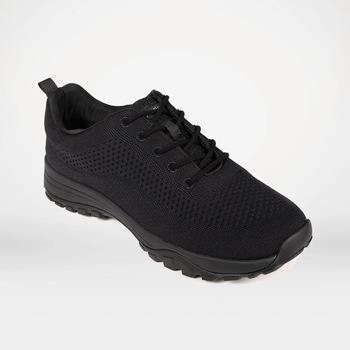 Black Bamboo Knit Trainers Size 38.5